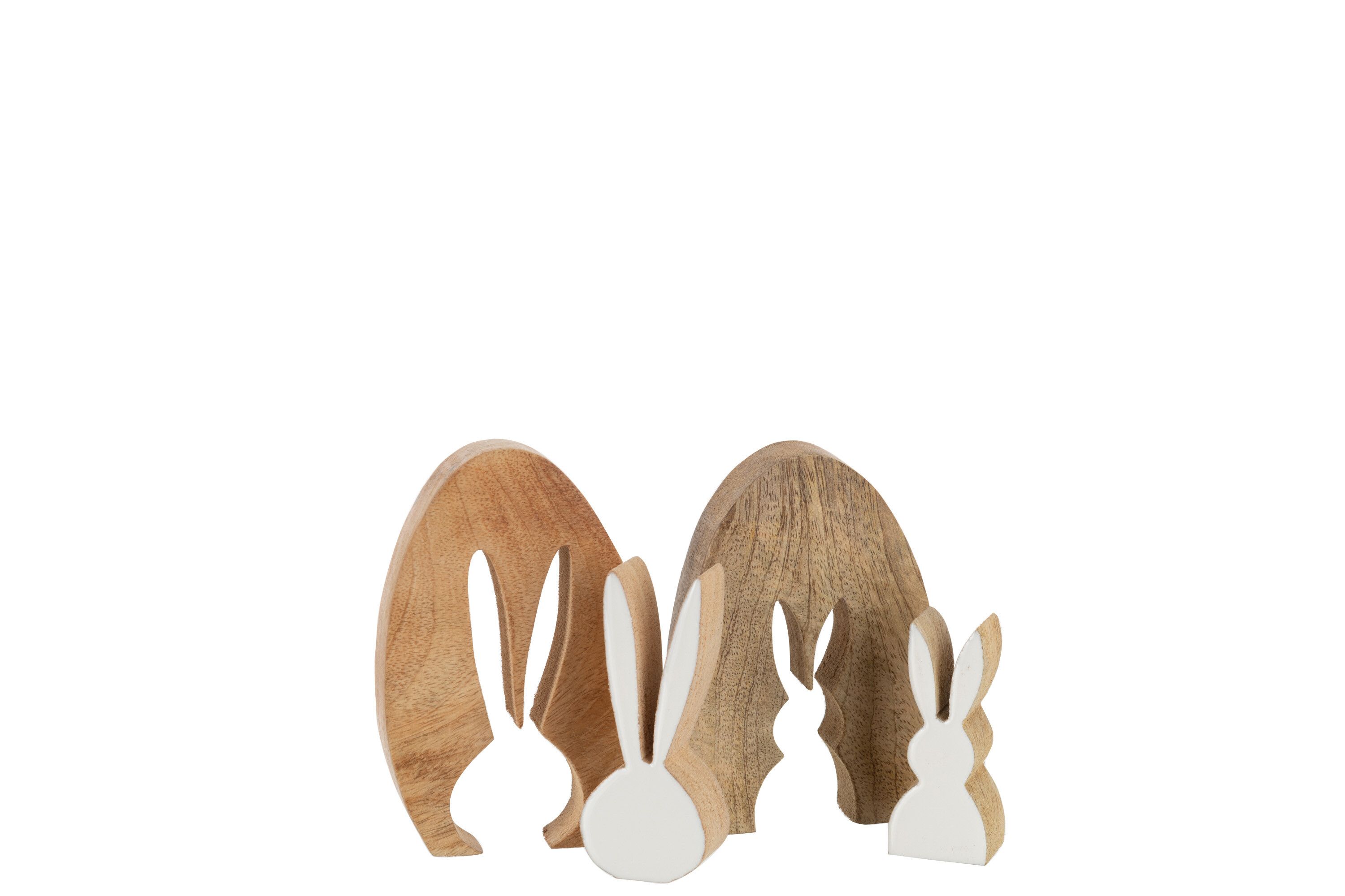 картинка Декор "Яйцо с кроликом" в ассортименте 9x2,5x13см