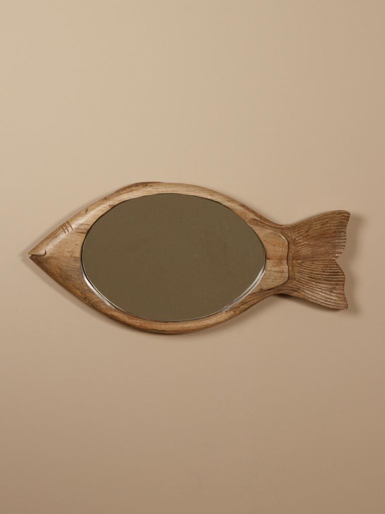 картинка Зеркало "Рыба" 29х62см